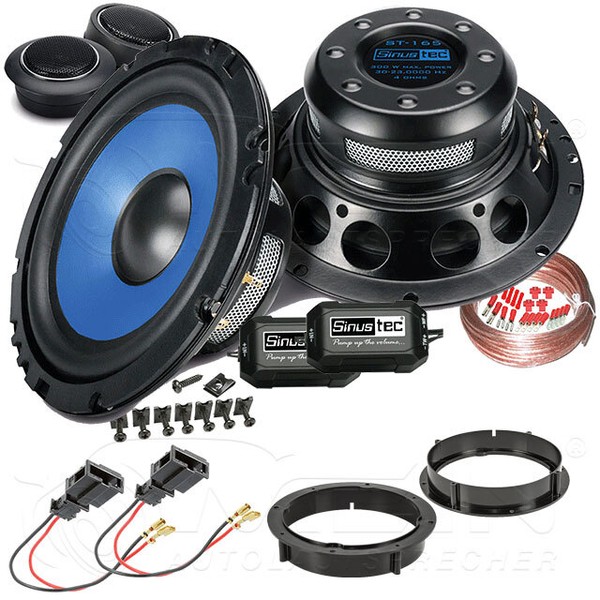 Sinustec Auto Lautsprecher FüR Skoda Scala Ab 2018 Front TüR 2-Wege 300W #Bsmq-image