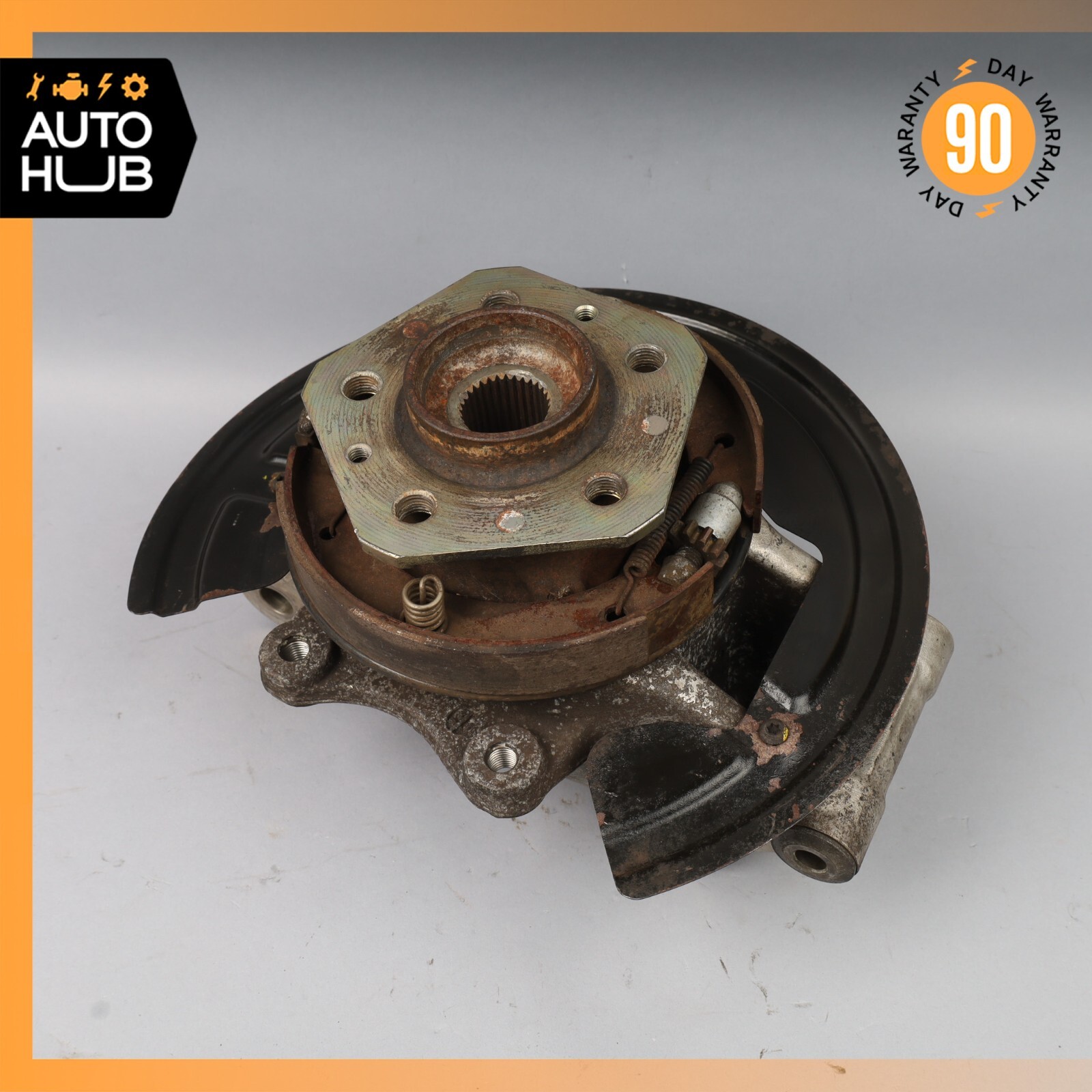 02-04 Maserati Spyder 4200 M138 Rear Right Side Spindle Knuckle Hub OEM 49k