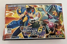 Rockman Exe 6 Cybeast Gregar Nintendo Gameboy Advance GBA Complete Japan