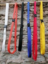 HALSBAND verstellbare Trainingshilfe, Balance 20mm Steg, Farben Made in UK