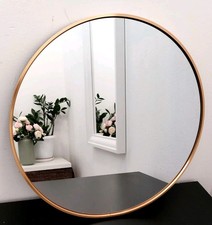 Specchio Rotondo  Dorato 40 Cm– Moderno / Minimal da Parete 