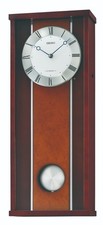 Seiko Wooden Musical Pendulum Battery Wall Clock QXM396B