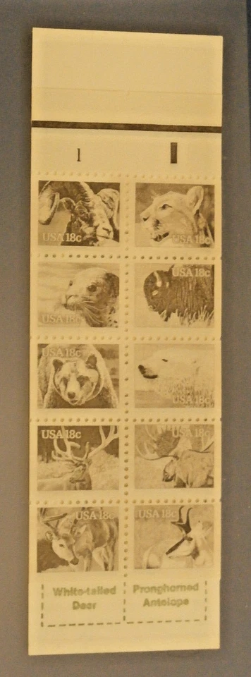 BK-137 AMERICAN WILDLIFE COMPLETE PO FRESH BOOKLET  1880-89  #41 - Image 2 of 3