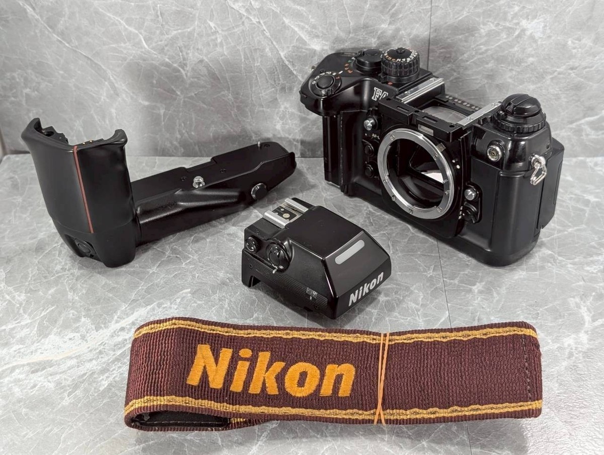 Optical NMint] Nikon F4S 35mm SLR Film Camera Body DP-20 MB-21 MS