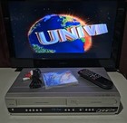 Magnavox Dvd/Vcr Combo Player with Dvd Recorder Zv420Mw8 w Remote Tested