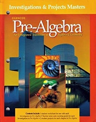 Investigations & Projects Masters Pre-Algebra An Integrated Trans