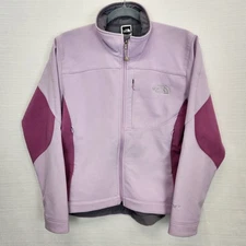 The North Face Apex Bionic Jacket Size M Full Zip Fleece Lined Softshell Stretch