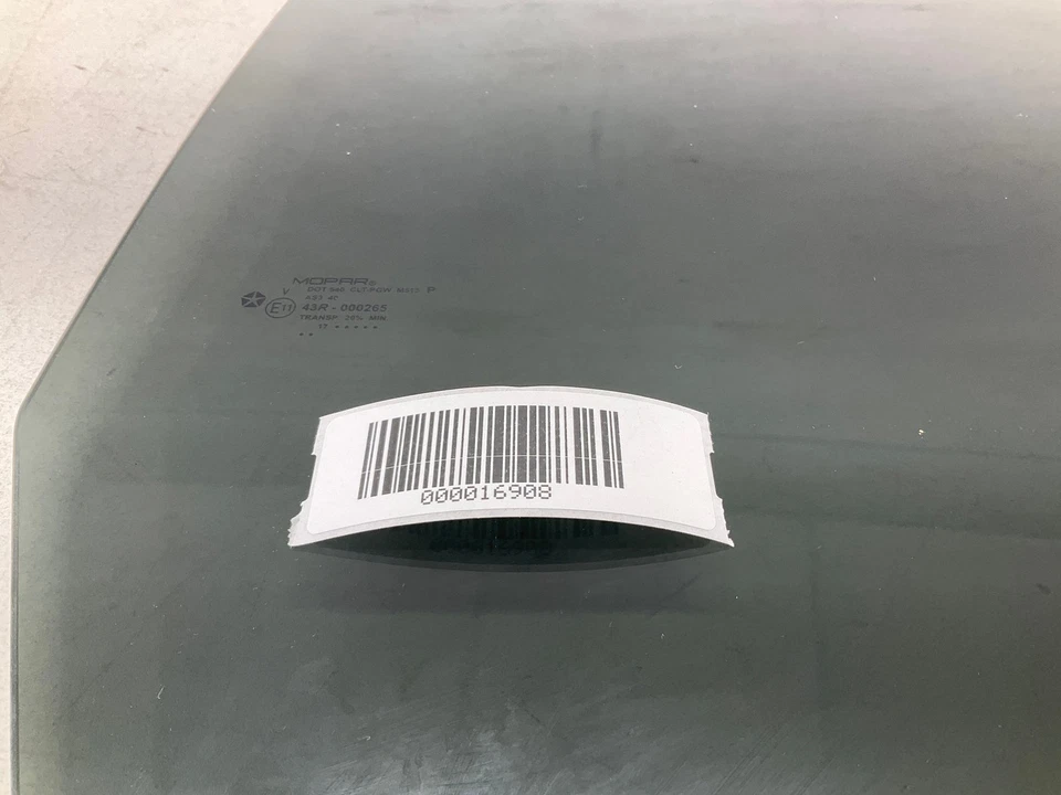 Cristal puerta conductor trasera izquierda 10-24 Ram 2500 doble cabina Foto 4 de 4