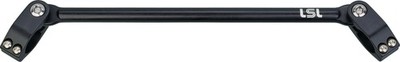 Lenkerstrebe Crossbar LSL Aluminium matt schwarz eloxiert Tracker Scrambler VMX