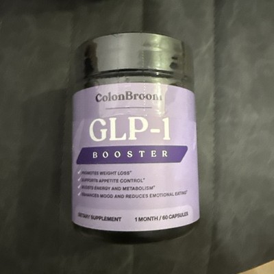 colon broom glp 1 booster COLON BROOM Booster One Month Supply-60 Capsules, Brand New! EXP 2027