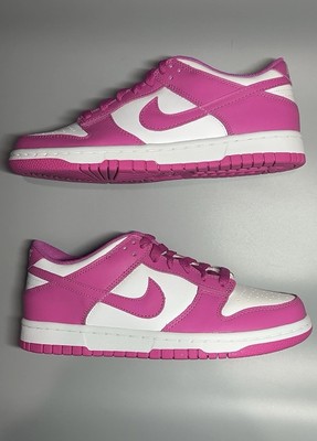Nike Dunk Low Active Fuchsia GS - Size 5.5Y/7 Women s