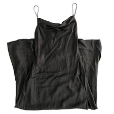 Victoria's Secret VTG 90s Y2K Chic Silk Open Back Bias Maxi Slip Dress Size M
