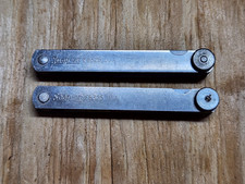 Lot Of 2 Snap-on Fb325 Feeler Gauge Sets Sae Metric 25 Blade Made In Usa Lot Of 2 Snap-on Fb325 Feeler Gauge Sets Sae Metric 25 Blade Made In Usa