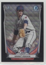 2014 Bowman Draft Chrome Black Wave Refractor Grant Hockin #CDP58 2f9