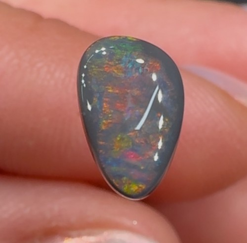 Lightning Ridge Australia Solid Opal 1.05 ct - Picture 7 of 11
