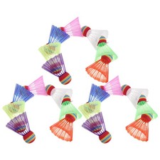 21pcs Badminton Balls: Plastic Badminton Shuttlecocks For Backyard, Park,