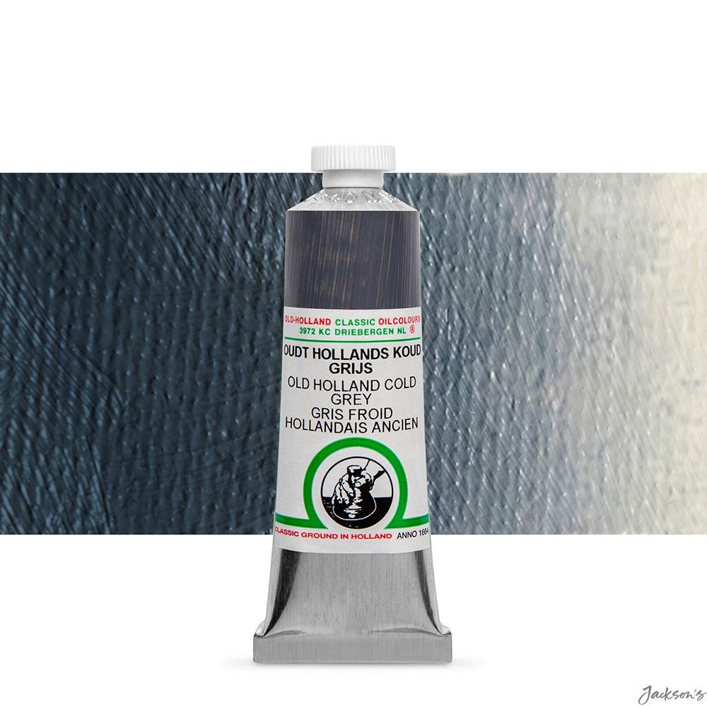 Old Holland Classic Oil Paint Cold Grey 40ml Artist Colour Mixing