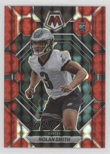 2023 Panini Mosaic Rookies Red Mosaic Prizm Nolan Smith #353 fm0