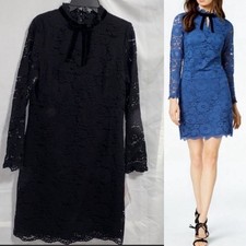 Nanette lepore keyhole lace sheath dress Sz 6