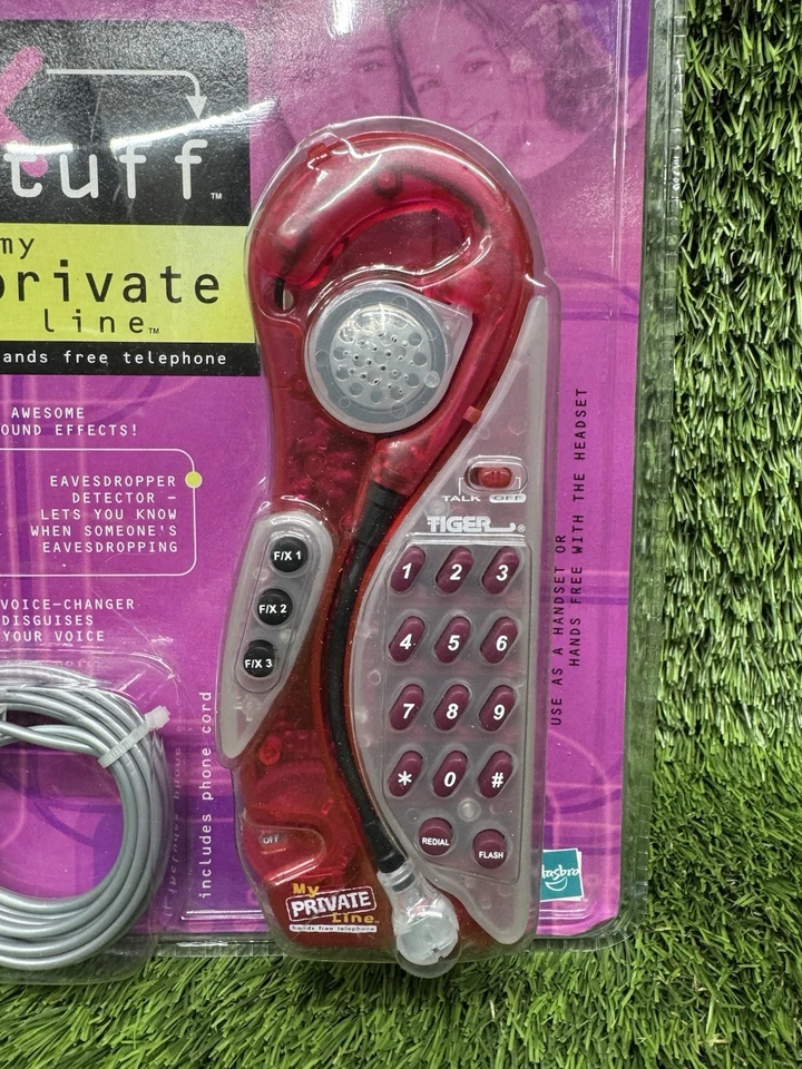 Vintage Tiger Electronics Private Line F/X+ Hands Free Phone 1997 90s Home Alone - image 2 of 3