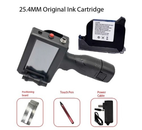 Handheld Inkjet Printer Compact Coding Device Packaging Bag Continuous Printing - Picture 10 of 10