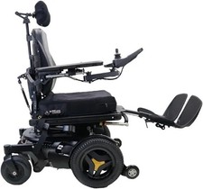 Permobil Power Wheelchair Black Reclining Elevating Legrest Joystick Adult.