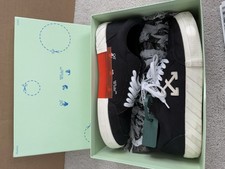 Off-White Vulcanized Low Black White for sale - eBay