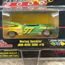 Racing Champions John Deere Stock Rods Mustang Speedster Issue 15 NIP