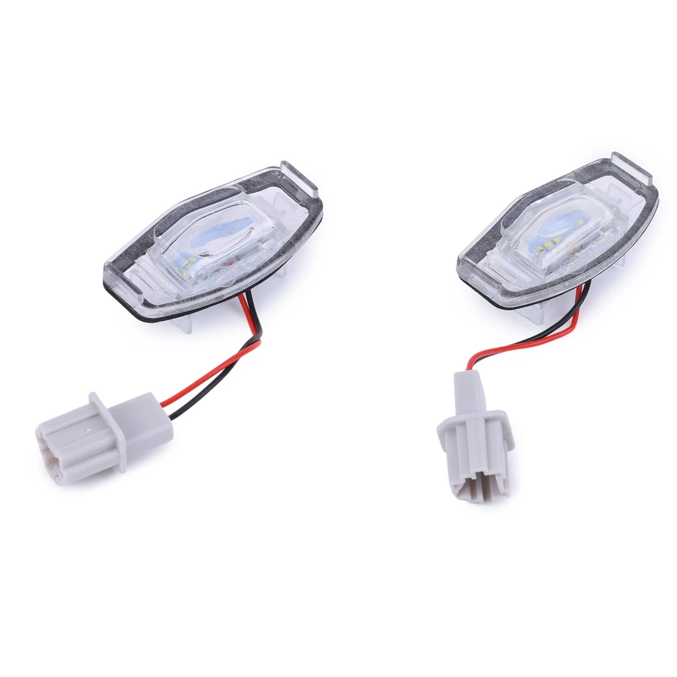 2PCS LED License Plate Light White For 2003-2017 Honda Accord Sedan 4-Door 6000K Foto 3 de 4
