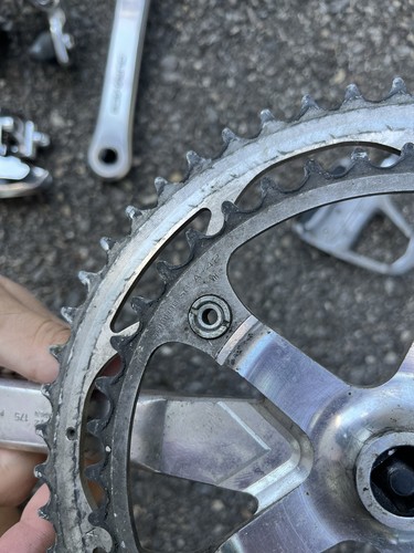 Groupe 2*8v Shimano DURA ACE 7403 - Vitus Colnago Gios Bianchi Mecacycle KAS - Foto 6 di 17