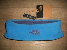 NEW $25 GIRLS SIZE S (7/8) THE NORTH FACE BLUE FLEECE EAR WARMER HAT SKI 1225