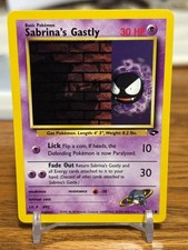 2000 Pokemon #96/132 Sabrina's Gastly (Gym Challenge) NM