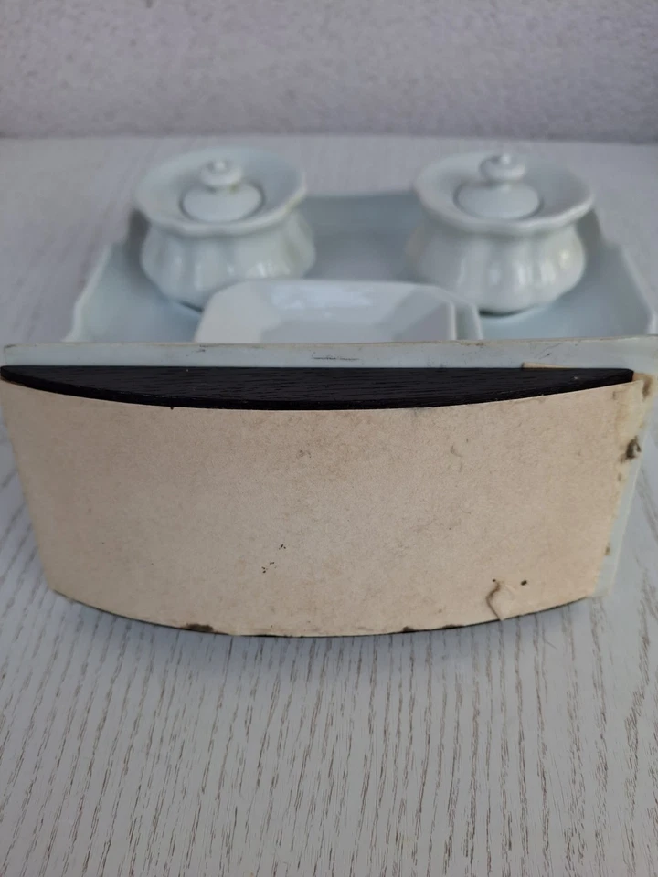 Meissen mocha cup green gold rim possibly Marcolini 4 grinding strokes - Image 4 of 4