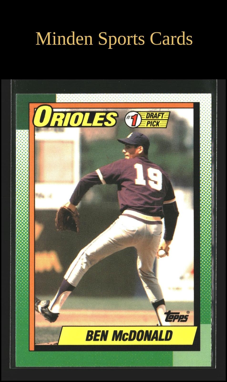 Ben McDonald (#774) 1990 Topps Collector's Edition (Tiffany) - Orioles