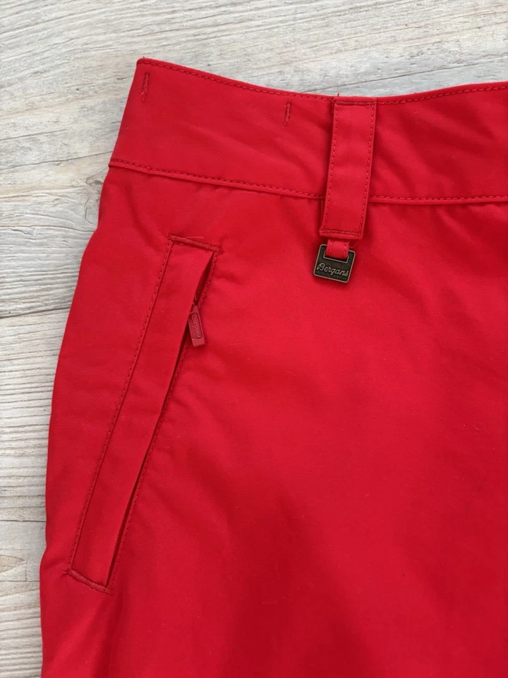 Bergans Of Norway Damen Wanderhose Kniebund Gr. L Rot Ungetragen Top Zustand - Bild 3 von 4