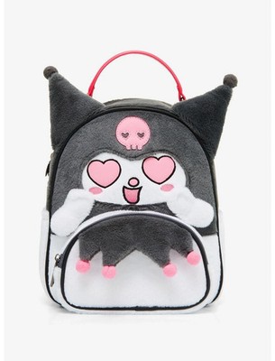 Sanrio Kuromi Heart Eyes Figural Mini Backpack Exclusive