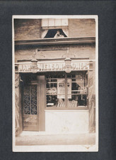 POSTCARD OF JAMES NELSON & SONS BUTCHERS SHOP.  22 SOUTH ST. BISHOPS STORTFORD .