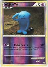 Wobbuffet 13/123 Rare HeartGold & SoulSilver Pokemon Reverse Holo Lightly Played on eBay