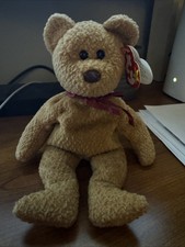 Ty Beanie Babies Curly The Bear Plush Toy MNWT