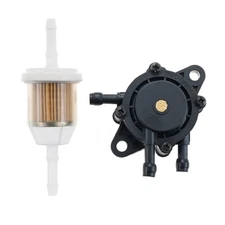 Fuel Pump w/ Filter For EZGO Gas Golf Carts 295cc 350cc Robin 4-cycle Engines
