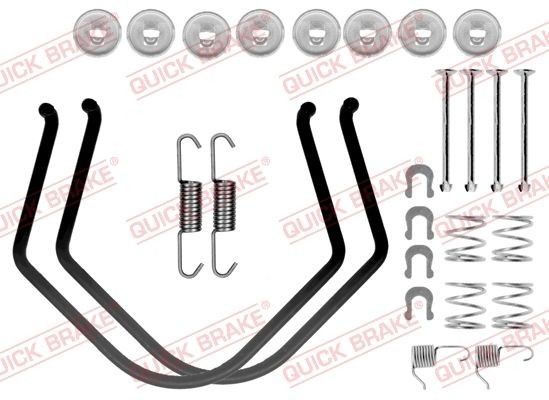 ZubehÖRsatz Bremsbacken Hinten Quick Brake 105 0638 FÜR Toyota ZubehÖR KIT-image