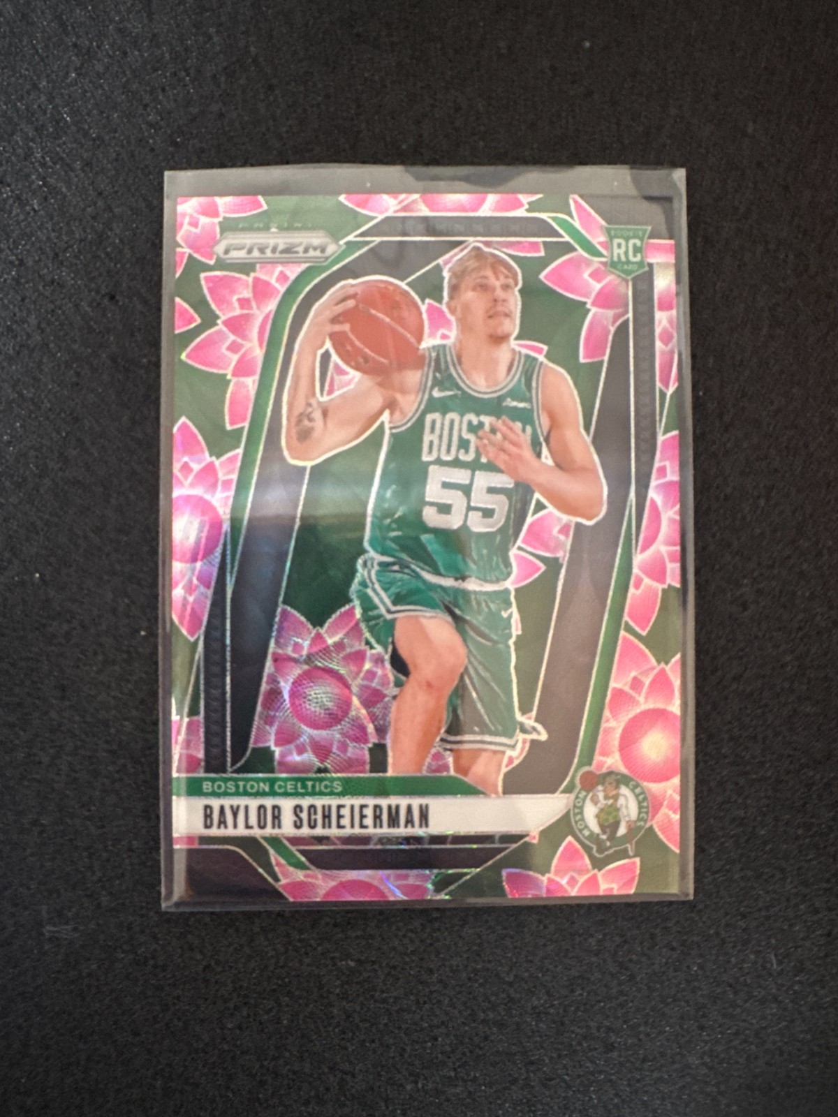 2024 Panini Prizm Baylor Scheierman #236 RC Lotus Flower /18