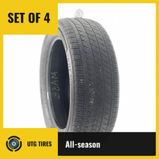 Set Of 4 Used 25550r20 Bridgestone Alenza Sport As 105h - 7-932 O5z6