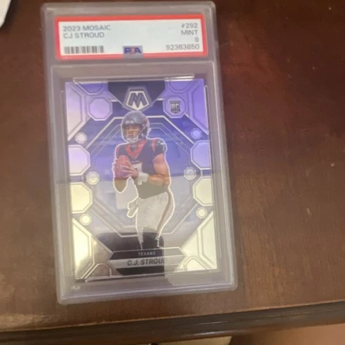 2023 Panini Mosaic C.J. Stroud #292 Rookie PSA 9 Houston Texans NFL