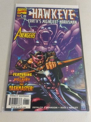 Hawkeye: Earth's Mightiest Marksman (1998) Marvel Comics