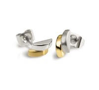 Boccia Titanium 0552-03 Ohrstecker Bicolor Titan