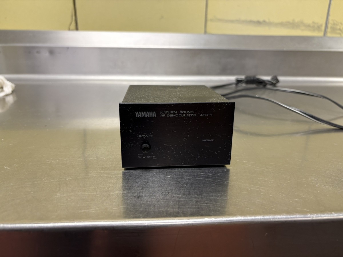Yamaha Apd-1 Natural Sound RF Demodulator Audio Equipment