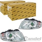 2x TYC H7/H7 SCHEINWERFER LINKS+RECHTS für AUDI A6 C5 01-2005 FACELIFT MIT LWR
