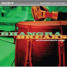 Sony Sound Series Bhangra Breaks South Asian Beats Bass Samples Loops CD