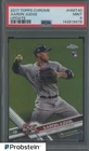 2017 Topps Chrome Update #HMT40 Aaron Judge Yankees RC Rookie PSA 9 MINT